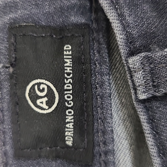 ADRIANO GOLDSCHMIED The Harper Essential Straight Gray Jeans, size 26R - Picture 5 of 9